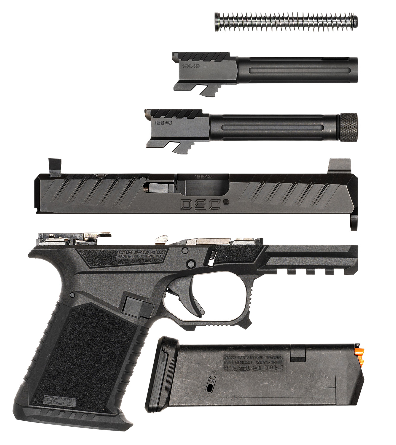 SCT 0230000000 DSC9 9MM 4" 15+1 BLK 3 SCT 0230000000 DSC9 9MM 4" 15+1 BLK