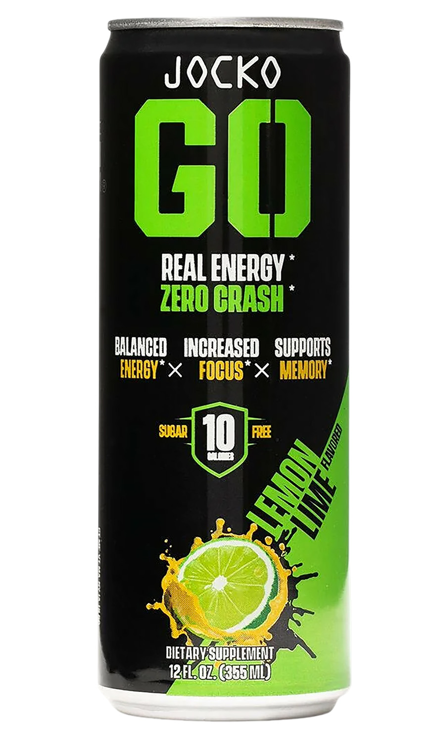 Jocko Fuel 29006 Lemon Lime Energy Drinks 12oz 12Pack 3 Jocko Fuel 29006 Lemon Lime Energy Drinks 12oz 12Pack