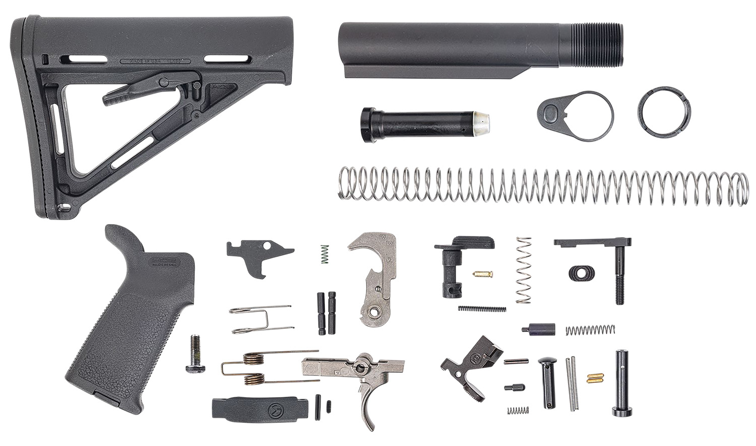 Dpms Panther Arms DP51655109854 MOE PPT Lower Build Kit AR-15 Includes Black Magpul Grip & Magpul MOE Black Stock 3 Dpms Panther Arms DP51655109854 MOE PPT Lower Build Kit AR-15 Includes Black Magpul Grip & Magpul MOE Black Stock