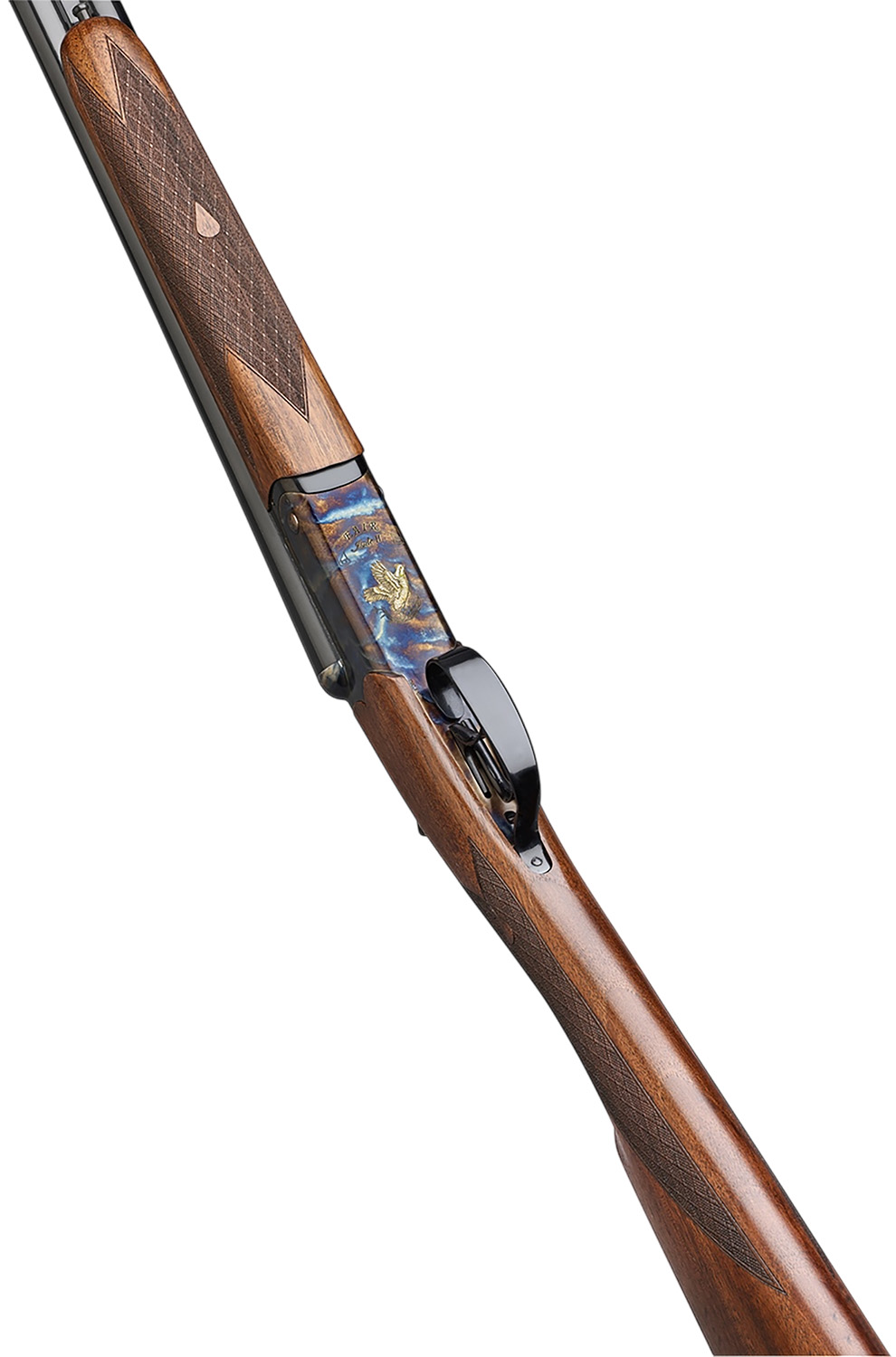F.A.I.R. FRISII2828 Iside II 28 Gauge Break Open 2rd 28" Side By Side Barrel, Color Case Hardened w/Engraving, English Style Walnut w/Straight Grip Stock, Technichoke XP50 Choke System 3 F.A.I.R. FRISII2828 Iside II 28 Gauge Break Open 2rd 28" Side By Side Barrel, Color Case Hardened w/Engraving, English Style Walnut w/Straight Grip Stock, Technichoke XP50 Choke System