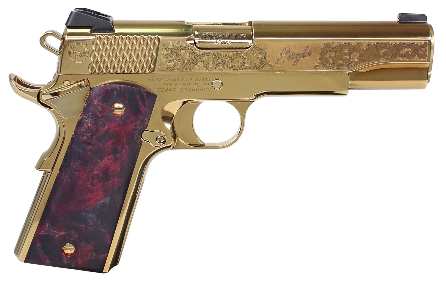 IVER NOBLE EAGLE EX G2 45 5IN EXOTIC GRIP 3 IVER NOBLE EAGLE EX G2 45 5IN EXOTIC GRIP