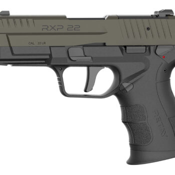 Retay USA RXP22BLKODSL10TH RXP 22 LR 10+1 4" Threaded Barrel, OD Green Cerakote Optic Ready/Serrated Slide, Black Cerakote Polymer Frame w/Accessory Rail, RMR/RMSc Footprint