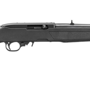 Ruger  10/22  22 LR 10+1 16.40" Satin Black Threaded Barrel & Steel Drilled & Tapped Receiver, Black Fixed w/M-LOK Polymer Stock