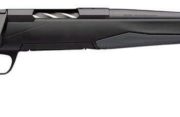 Browning 036131218 X-Bolt 2 Hunter SPR 308 Win 4+1 18" Matte Blued Threaded Barrel & Steel Drilled & Tapped Receiver, Matte Black Adj Vari-Tech Synthetic Stock, Right Hand