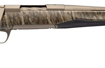 Browning 036147282 X-Bolt 2 Speed SPR Full Size 6.5 Creedmoor 4+1 18" Smoked Bronze Cerakote Fluted Threaded Barrel, Smoked Bronze Cerakote Steel Drilled & Tapped Receiver, Mossy Oak Bottomland Adj Va
