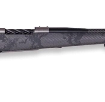 Weatherby MGT01N7MMBR18B Mark V Backcountry Guide TI 7mm BC 3+1 16" + 2" Graphite Black Cerakote Fluted Threaded Barrel, Titanium Drilled & Tapped Receiver, Exposed Carbon  w/Carbide Black Accents Fix