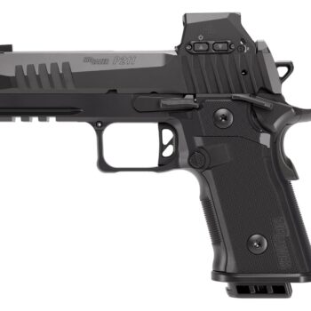Sig Sauer 211CA9GT4RXSL P211 GT4 w/Optic Carry 9mm Luger 21+1 4.20" Black Barrel, Black Nitron Stainless Steel Serrated w/Optic Slide & Stainless Steel Frame w/Beavertail & Picatinny Rail, G10 Grip Pa