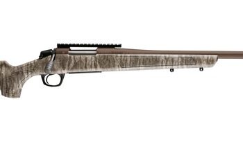 CVA CR3999MOBL Cascade XT 7mm PRC 2+1 24" Midnight Bronze Cerakote Fluted Threaded Steel Barrel & Receiver w/Picatinny Rail, Mossy Oak Bottomland Adjustable Synthetic Stock, Right Hand