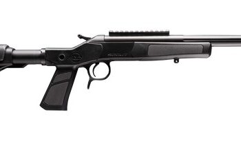 CVA CR4451XP Cascade XP-SB SBR 6mm ARC 16.50" Matte Stainless Steel Fluted Threaded Barrel & Receiver w/Picatinny Rail, Graphite Black Adj Buffer Tube Synthetic Stock, Black Grip