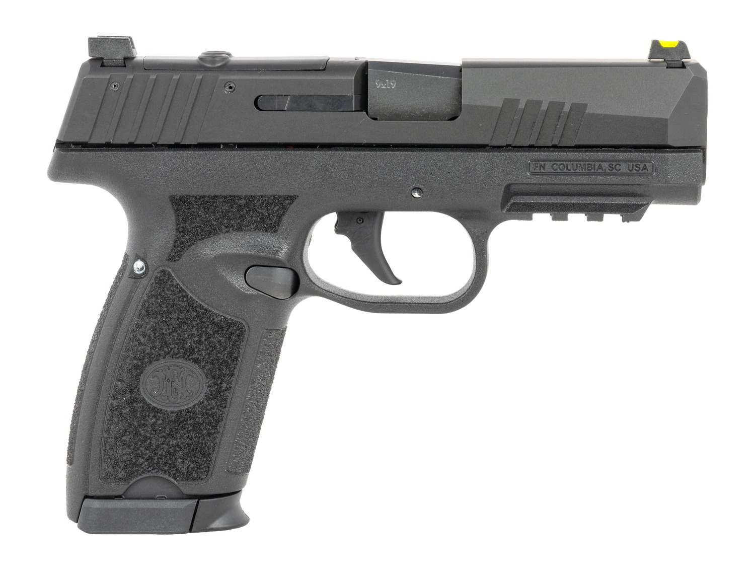 FN 66-102378 309 MRD 9mm Luger 20+1 16+1 3.80" Black Target Crown Barrel, Black Stainless Steel Optic Ready/Serrated Slide, Black Polymer Frame w/Picatinny Rail, Textured Grip Shield, RMS/DPP Footprin 3 FN 66-102378 309 MRD 9mm Luger 20+1 16+1 3.80" Black Target Crown Barrel, Black Stainless Steel Optic Ready/Serrated Slide, Black Polymer Frame w/Picatinny Rail, Textured Grip Shield, RMS/DPP Footprin