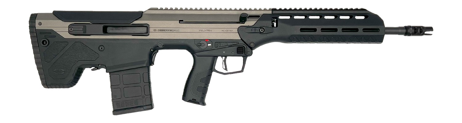 Desert Tech WLVRFC2020T WLVRN 6.5 Creedmoor 20+1 20" Black Melonite Threaded Barrel, Tungsten Cerakote Receiver w/Picatinny Rail, M-LOK Handguard, Black Polymer Chassis, Black Polymer Grip, Ambidextr 3 Desert Tech WLVRFC2020T WLVRN 6.5 Creedmoor 20+1 20" Black Melonite Threaded Barrel, Tungsten Cerakote Receiver w/Picatinny Rail, M-LOK Handguard, Black Polymer Chassis, Black Polymer Grip, Ambidextr