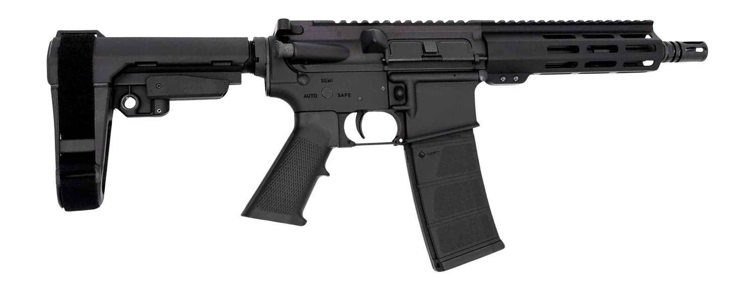 Andro Corp Industries 5568CB ACI-15 CQB 5.56 NATO 30+1 8" Black Nitride Threaded Barrel, Black Anodized Aluminum Receiver w/Picatinny Rail, M-LOK Handguard, Black Polymer SBA3 Pistol Brace, Black A2 G 3 Andro Corp Industries 5568CB ACI-15 CQB 5.56 NATO 30+1 8" Black Nitride Threaded Barrel, Black Anodized Aluminum Receiver w/Picatinny Rail, M-LOK Handguard, Black Polymer SBA3 Pistol Brace, Black A2 G