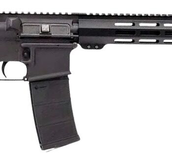 Andro Corp Industries 55616BB ACI-15 Bravo 5.56 NATO 30+1 16" Black Nitride Threaded Barrel, Black Anodized Aluminum Receiver w/Picatinny Rail, M-LOK Handguard, M4 Black Polymer Stock, A2 Grip, Ambide