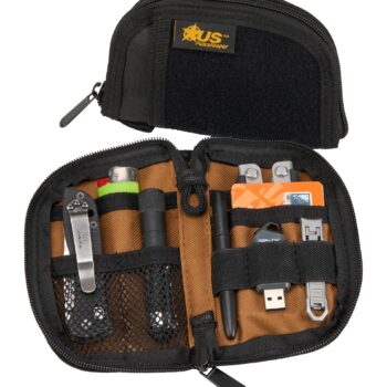 USP P22039  EDC POCKET ORGANIZER BLK/TAN