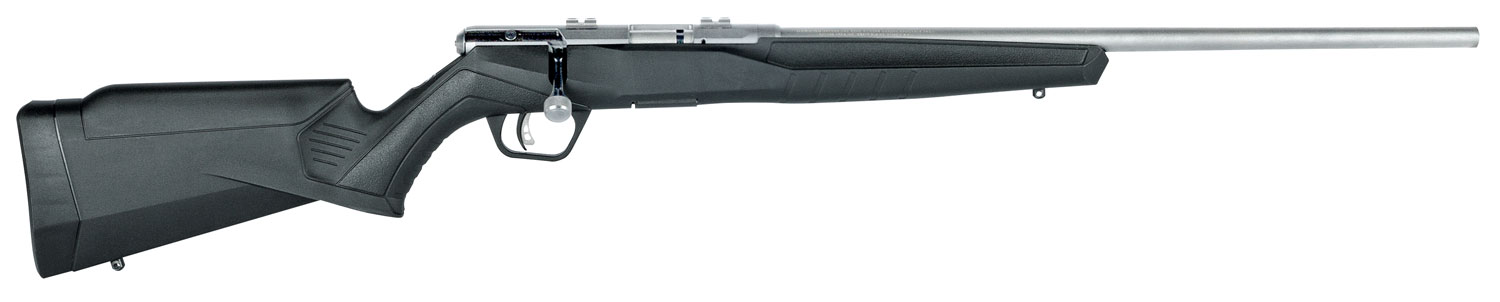 Savage Arms 70502 B Series FVSS Full Size 22 WMR 10+1 21" Matte Button Rifled Barrel, Matte Drilled & Tapped Stainless Steel Receiver, Matte Black Fixed Synthetic Stock, Right Hand 3 Savage Arms 70502 B Series FVSS Full Size 22 WMR 10+1 21" Matte Button Rifled Barrel, Matte Drilled & Tapped Stainless Steel Receiver, Matte Black Fixed Synthetic Stock, Right Hand