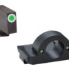 AmeriGlo GL125 Ghost Ring Sight Set for Glock Green Tritium White Outline Front Sight-Green Tritium Rear Sight 1 38437