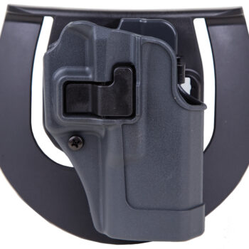 Blackhawk 413502BKR Serpa CQC Sportster OWB Gun Metal Gray Polymer Paddle Compatible w/Glock 19/23/32/36/45  Right Hand