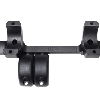 DNZ 11121 Game Reaper Scope Mount/Ring Combo Matte Black 1" Tube Fits TCA Venture/Compass Short Action Rifle, Medium Rings