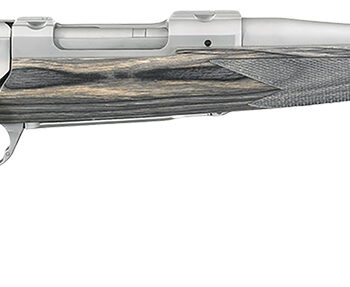 Ruger 17111 Hawkeye Compact Compact 7mm-08 Rem 4+1 16.50"  Matte Stainless Steel Barrel, Integral Scope Mounts Stainless Steel Receiver, Black Fixed Laminate Stock