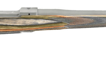 Ruger 17121 Hawkeye Predator Full Size 22-250 Rem 4+1 24" Matte Stainless Steel Barrel, Integral Scope Mounts Stainless Steel Receiver, Green Mountain Fixed Laminate Stock