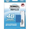Thermacell R4 Repellent Refill Effective 15 ft Odorless Scent Mat/Fuel Cartridges Repels Mosquito Effective Up to 48 hrs 4 Fuel Cartridges/12 Mats 1 59944