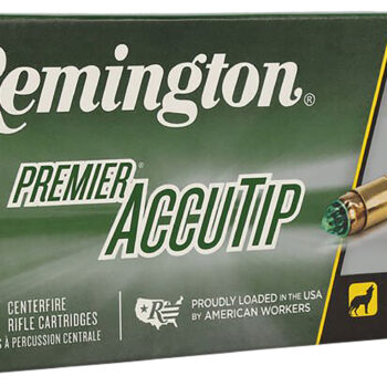 Remington Ammunition 27943 Premier Accutip 450Bushmaster 260gr AccuTip 20 Per Box/10 Case