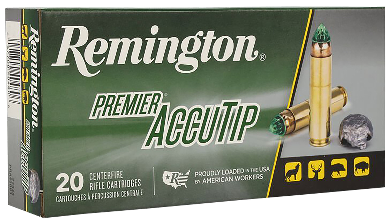 Remington Ammunition 27943 Premier Accutip 450Bushmaster 260gr AccuTip 20 Per Box/10 Case 3 Remington Ammunition 27943 Premier Accutip 450Bushmaster 260gr AccuTip 20 Per Box/10 Case