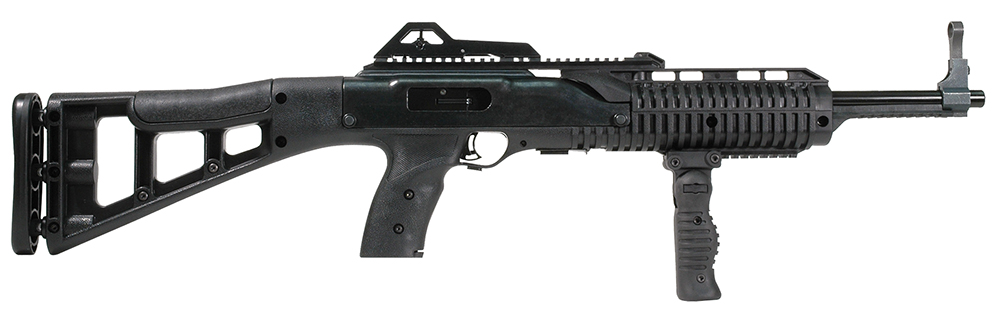 Hi-Point 4595TSFGT1 4595TS Carbine 45 ACP 17.50" 9+1 Black All Weather Molded Stock Forward Folding Grip 2 Hi-Point 4595TSFGT1 4595TS Carbine 45 ACP 17.50" 9+1 Black All Weather Molded Stock Forward Folding Grip