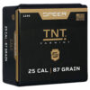 Speer 1246 TNT 25Cal 87gr Jacketed Hollow Point 100 Per Box/5 Case 1 63251 2