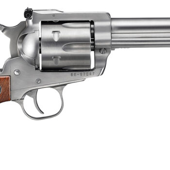 Ruger 0811 Super Blackhawk  Large Frame 44 Rem Mag/44 Special 6rd 5.50" Satin Stainless Steel Barrel, Cylinder & Frame, Hardwood Grip, Transfer Bar Safety, Exposed Hammer