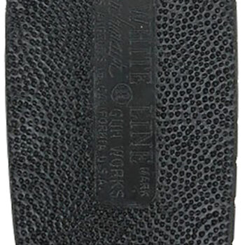 Pachmayr 00006 F325 Deluxe  Black w/White Line Medium Rubber For Rifle/Shotgun