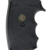 Pachmayr 02528 Gripper Grip Checkered Black Rubber with Finger Grooves for Colt Python, Trooper 1 73239
