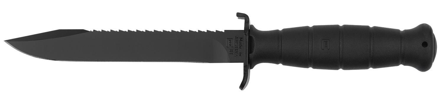 Glock KB17281 Field 7" Fixed Clip Point Plain/Saw Black High Carbon Steel Blade/ Black Textured Trimond Polymer Handle 3 Glock KB17281 Field 7" Fixed Clip Point Plain/Saw Black High Carbon Steel Blade/ Black Textured Trimond Polymer Handle
