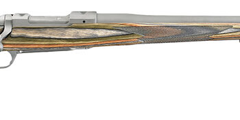 Ruger 47108 Hawkeye Predator Full Size 6.5 Creedmoor 4+1 24" Matte Stainless Steel Barrel, Receiver w/Integral Scope Mount, Green Mountain Fixed Laminate Stock, Right Hand