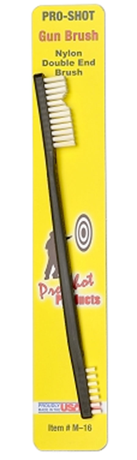 Pro-Shot M16 Gun Brush M4/M16 Double Ended Brush Nylon Bristles 3 Pro-Shot M16 Gun Brush M4/M16 Double Ended Brush Nylon Bristles