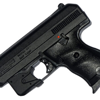 Hi-Point 916LLTGM C9  9mm Luger 8+1 3.50" Black Steel Barrel, Black Powder Coated Serrated Steel Slide, Black Polymer Frame Black Polymer Grip, LaserLyte Laser