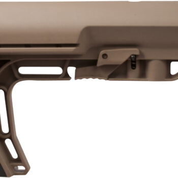 Mission First Tactical BMSSDE Battlelink Minimalist Stock Collapsible Scorched Dark Earth Synthetic for AR-15, M16, M4 with Commercial Tube (Tube Not Included)
