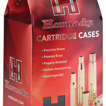 Hornady 8720 Unprimed Cases Cartridge 9mm Luger Handgun Brass