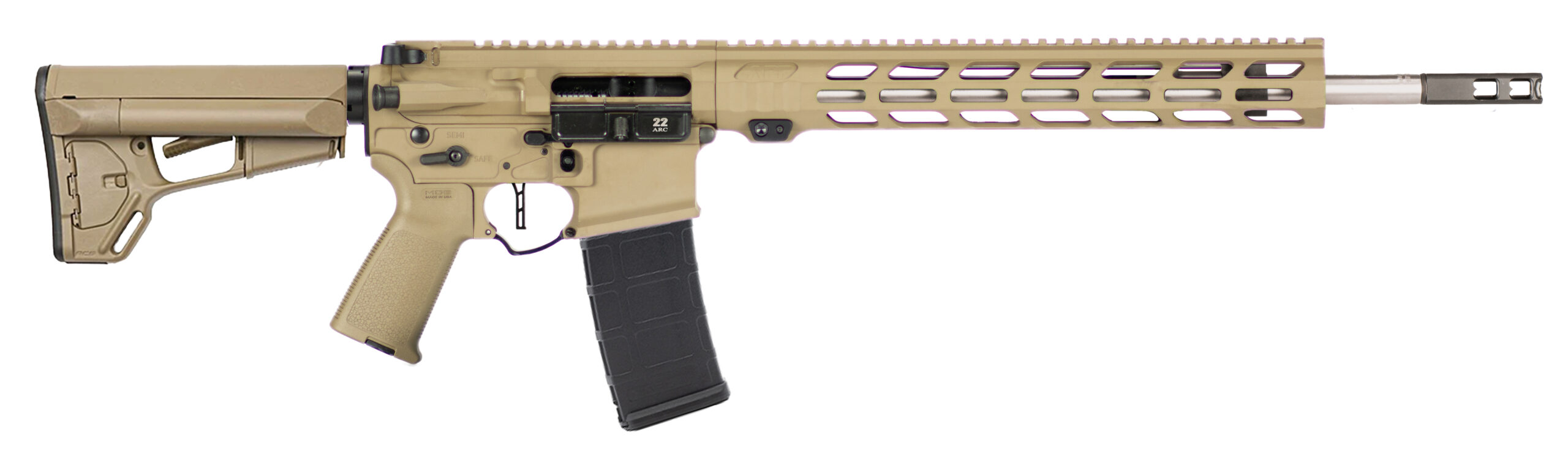 APF DMR 22ARC 2.0 18 MAGPUL ACS FDE 3 APF DMR 22ARC 2.0 18 MAGPUL ACS FDE