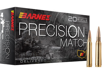 BARNES PREC MTH 5.56NATO 85GR 20/200