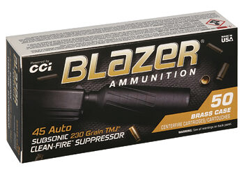 egunco 66 Alternative view of CCI BLAZER BRASS 45ACP SUP 230GR TMJ