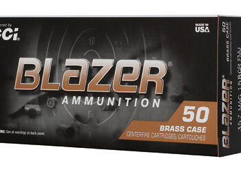 CCI BLAZER BRASS 357MAG 158GR FMJ 50