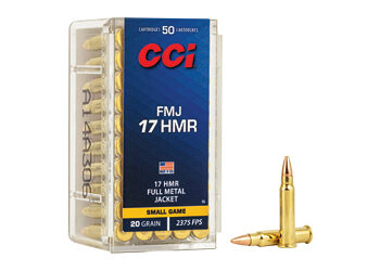 CCI 17HMR 20GR FMJ 50/2000