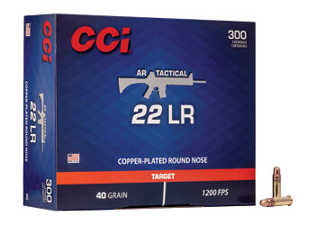 CCI 22LR TACTICAL 40GR CPRN 300/3000