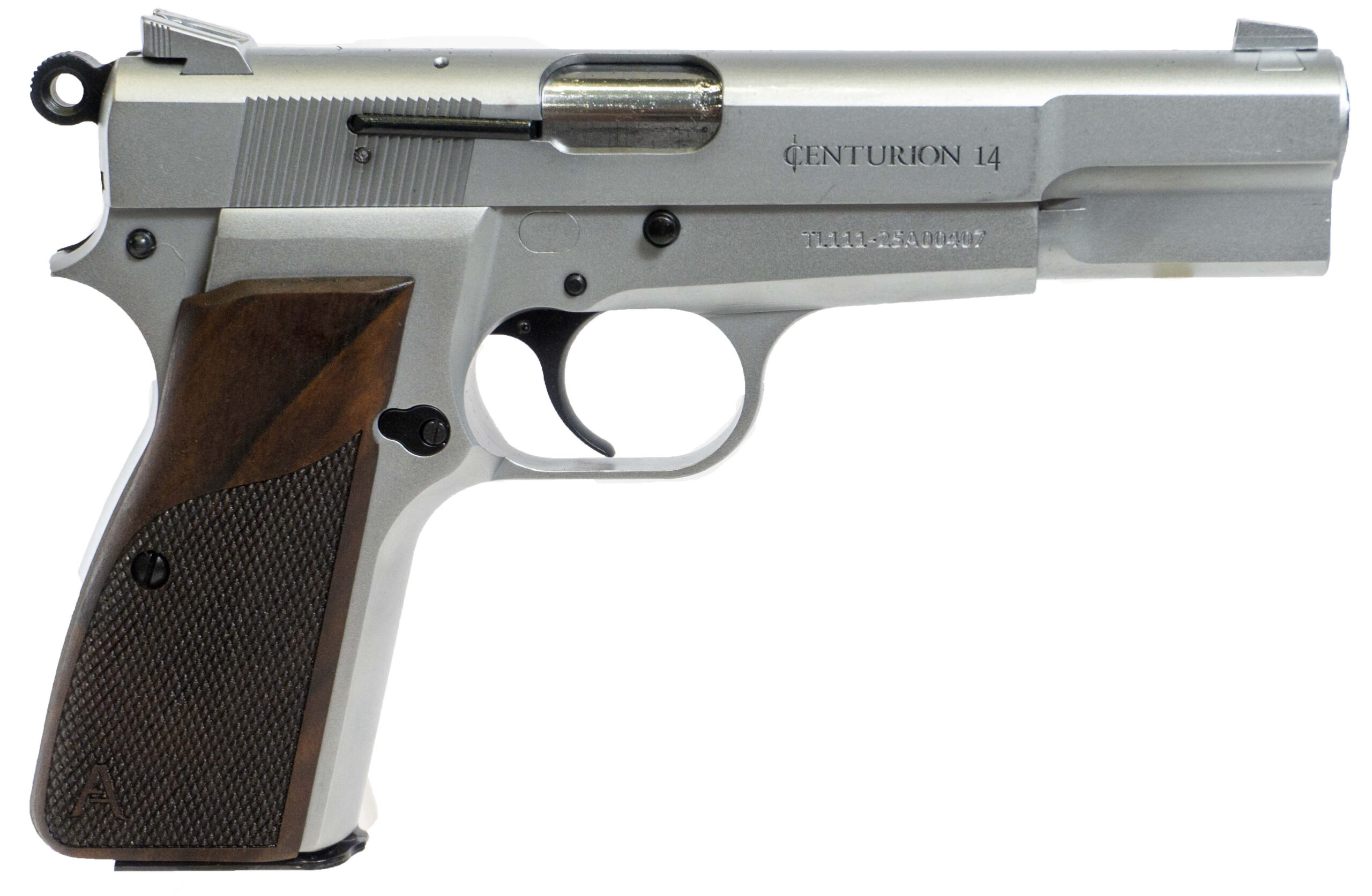 CENT CENTURION 14 9MM 4.6 CHROME 15RD 3 CENT CENTURION 14 9MM 4.6 CHROME 15RD