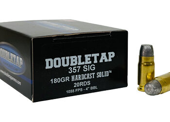 DBLTAP 357SIG 180GR HARDCAST 20/1000
