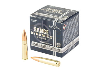 FIOCCHI RNG DYNA 300BLK 220GR 25/500