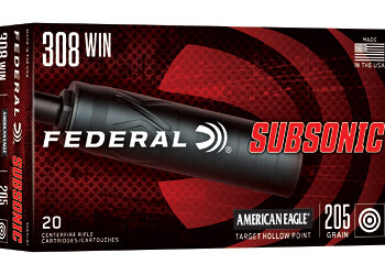 FED SUBSONIC 308WIN 205GR THP 20/200