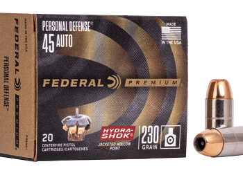 FED HYDRA-SHOK 45ACP 230GR HP 20/500