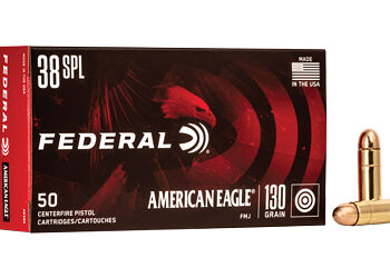 FED AM EAGLE 38SPL 130GR FMJ 50/1000